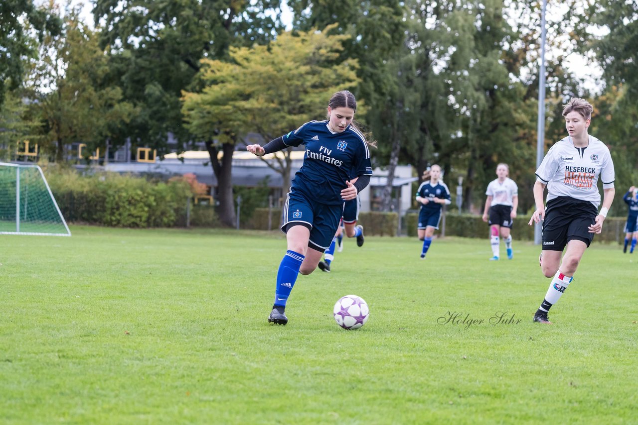 Bild 51 - B-Juniorinnen SV Henstedt Ulzburg - Hamburger SV : Ergebnis: 2:3